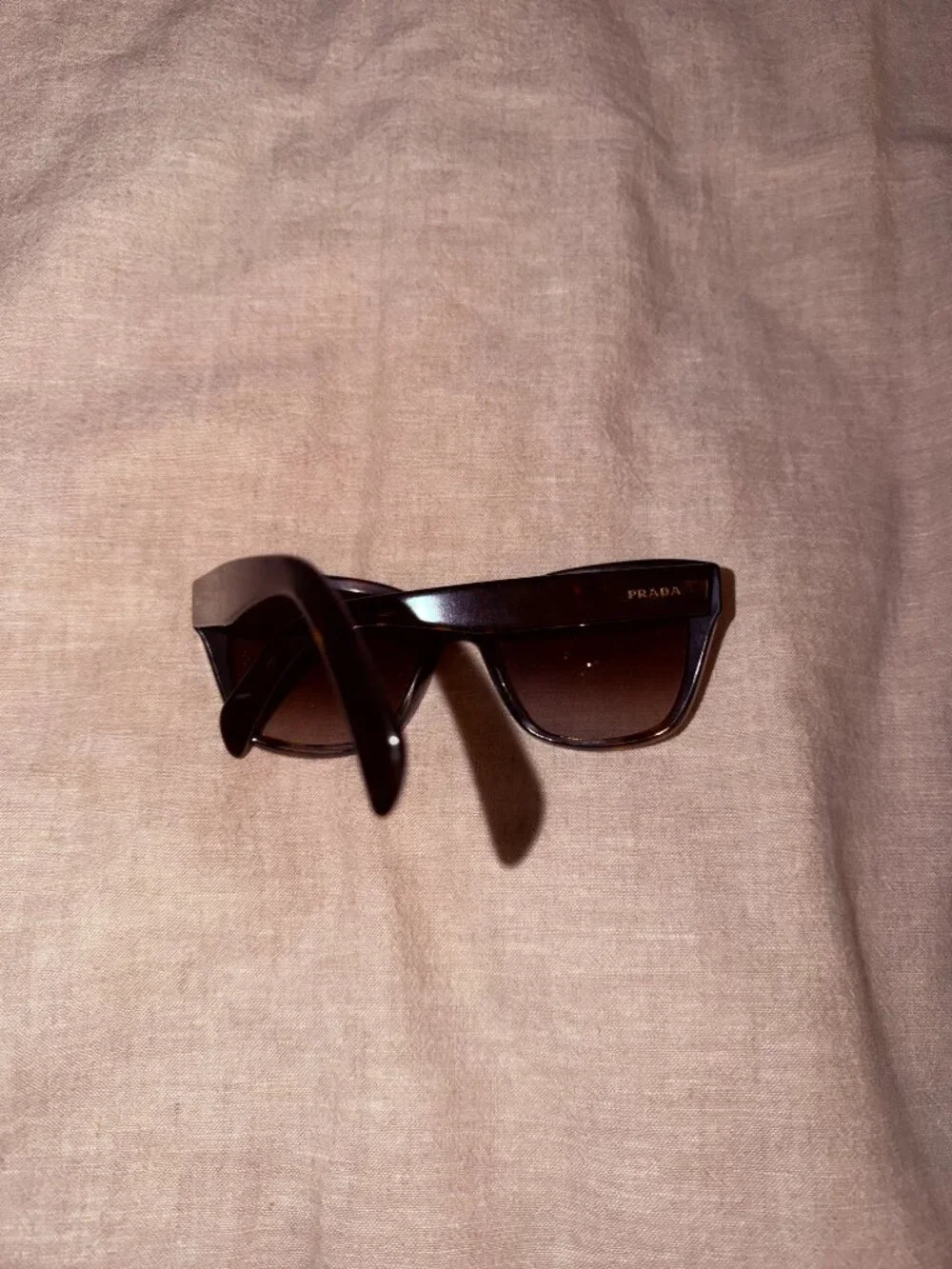 Prada Black Cat-Eye Sunglasses